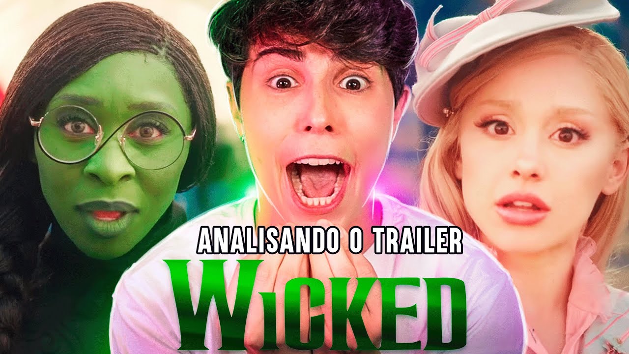 O QUE ACHEI DO TEASER DE WICKED?! - Análise & react!