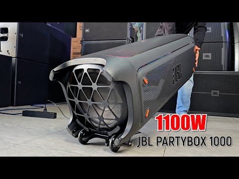 1100W High-Power Wireless Bluetooth Party Speaker | JBL PartyBox 1000