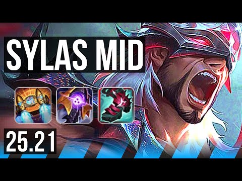 SYLAS vs AKALI (MID) | Legendary, 15/3/12 | EUW Master | 25.21