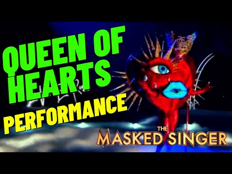 Queen of Hearts First Performance - Masked Singer