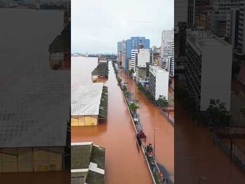 Porto Alegre debaixo de água, cenário apocalíptico no Rio grande do Sul