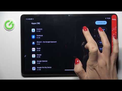 How to Update Apps on TCL Tab 10L Gen 2?