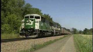 preview picture of video 'The Willmar Line, BNSF's Wayzata Sub'