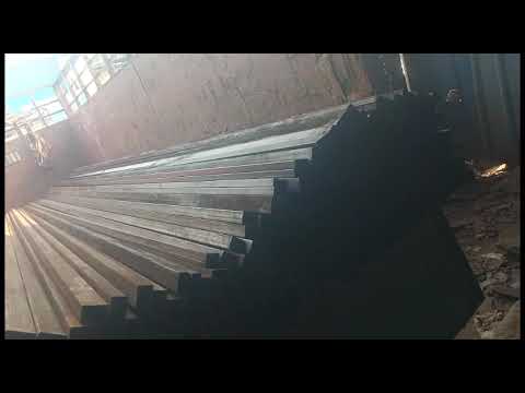 Mild steel ms rectangular pipe, for construction, 6 m