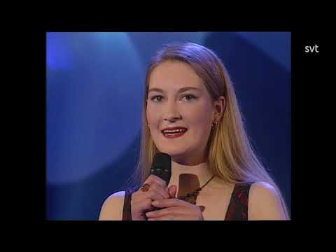 Linda Eriksson - Bara Månen Får Se (Melodifestivalen 1998)