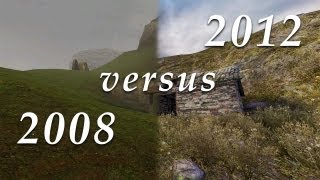 Dear Esther (2012) vs. Dear Esther (2008)