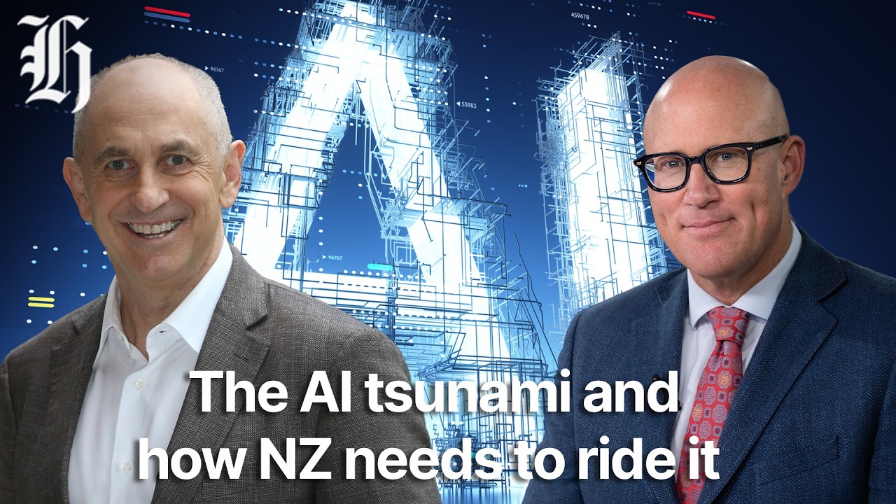 The AI tsunami and how NZ needs to ride it. Chris Liddell - Anthropic PM | Herald NOW Business