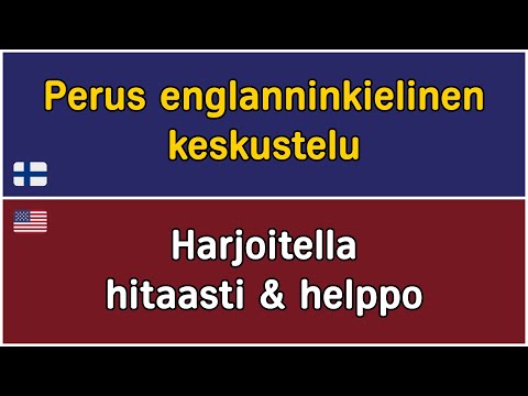 Opi Englannin Peruskeskustelu | Learn English Conversation