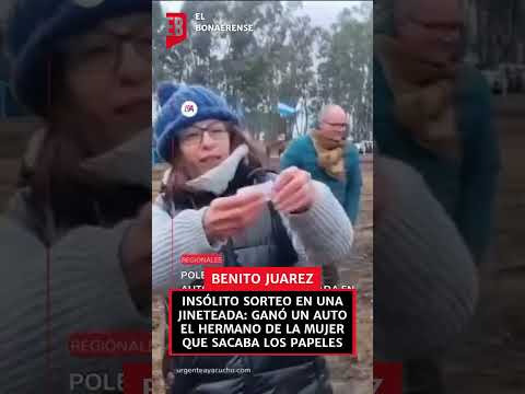 Insólito #sorteo en #doma de #BenitoJuarez: ganó un auto el hermano de la mujer que sacaba papeles