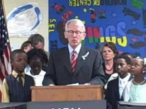 Mayor Joe Riley Speaks at WINGS Press Conference