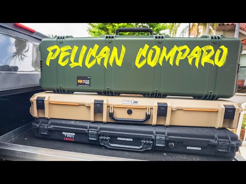 Pelican  Case Comparison - Protector , Storm , Vault