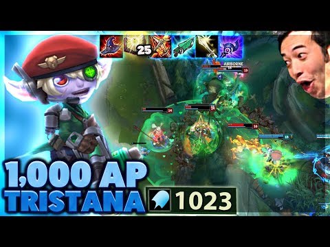 CRAZIEST PLAY EVER | THIS IS ACTUALLY SOO GOOD | 1,000 AP TRISTANA - BunnyFuFuu