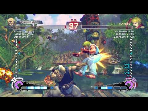 ProudStrawberry (Gouken) vs LeviStrauss1829 (Ken) AE2012 Ranked Match *720p HD*
