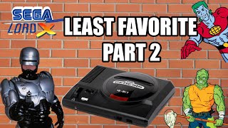 My Least Favorite Sega Genesis Games - Part 2
