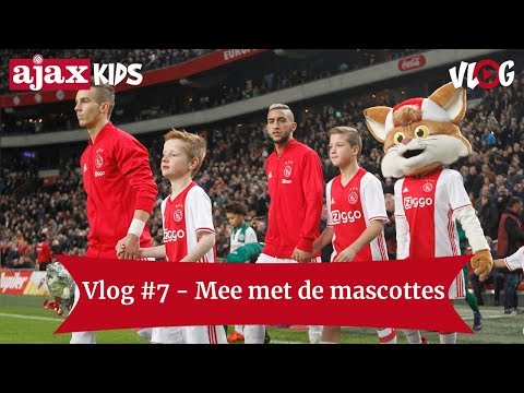Ajax Kids Club Vlog #7 – Mee met de Ajaxmascottes!