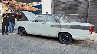 O SIMCA ALVORADA ABANDONADO ANDOU ???