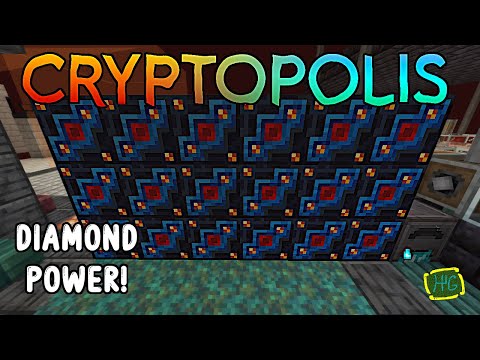 (#17) NEW TIER?! The Alchemy Table and DIAMONDS! (Cryptopolis - Minecraft 1.19.2)