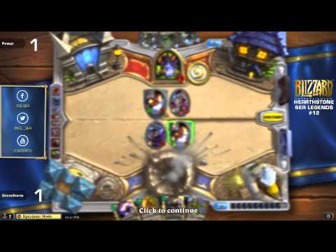 Hearthstone - SilentStorm vs Pompi - SEA Legends - Season 12 - Round of 64