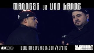 KOTD - Rap Battle - Madness vs Uno Lavoz
