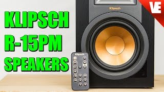 RECORD PLAYER SPEAKERS: Klipsch R-15PM Speaker Review
