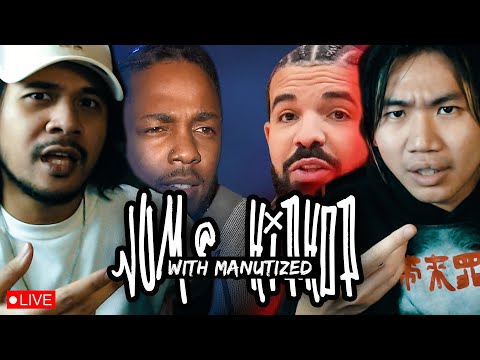 KENDRICK & DRAKE BEEF?! with MANUTIZED💥- jum@ hiphop 🎙 #9