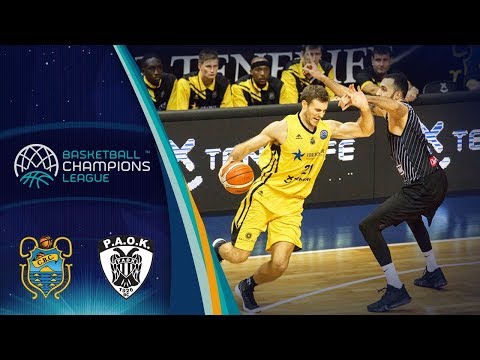 Iberostar Tenerife v PAOK - Full Game - Basketball Champions League 2017-18