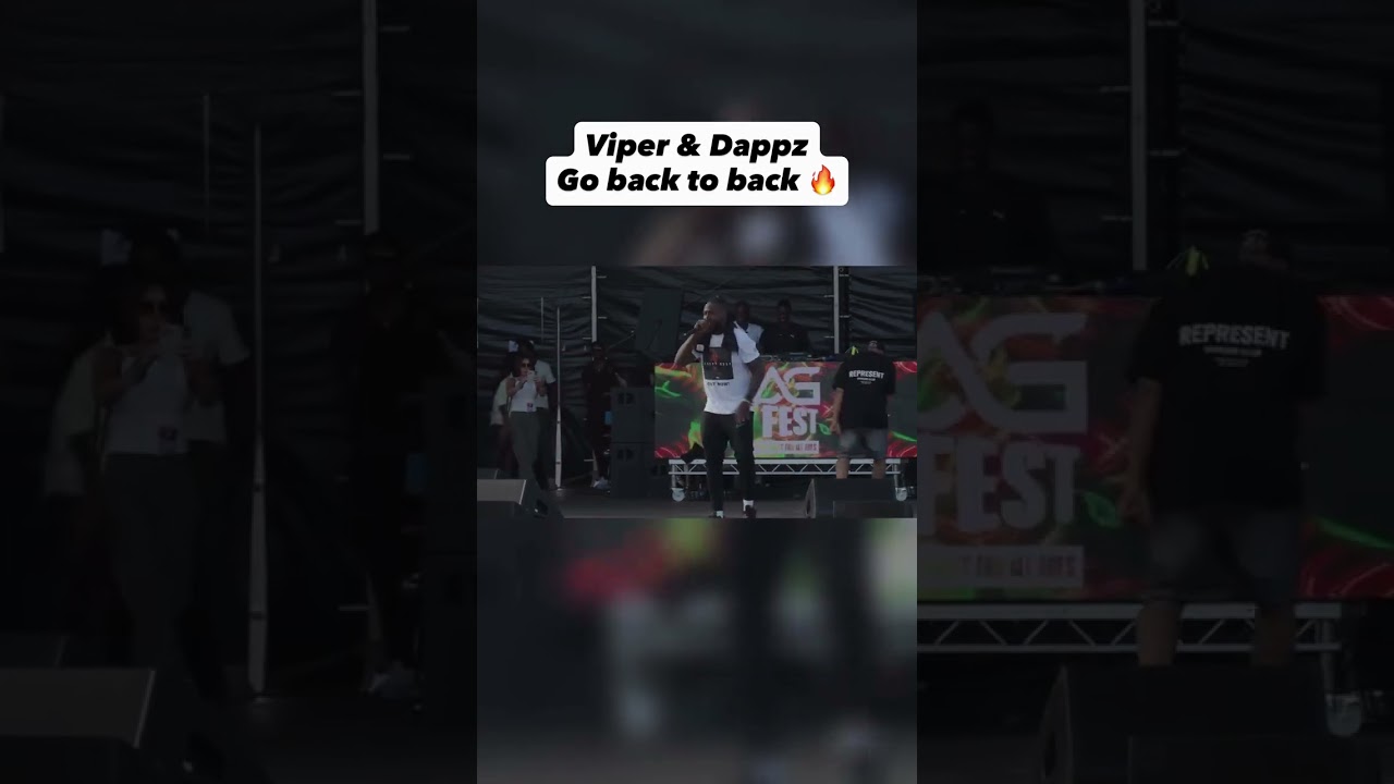 theviperexperience and dapzonthemap go back to back at agfest.xyz #djagonline #agfest