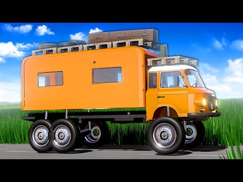 I Built a MONSTER RV! - The Long Drive Gameplay