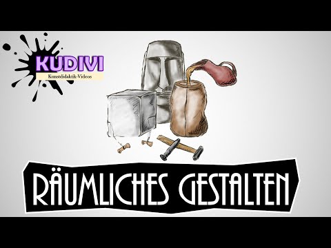 KUDIVI 12 - Gegenstandsbereiche des Kunstunterrichts - Räumliches Gestalten