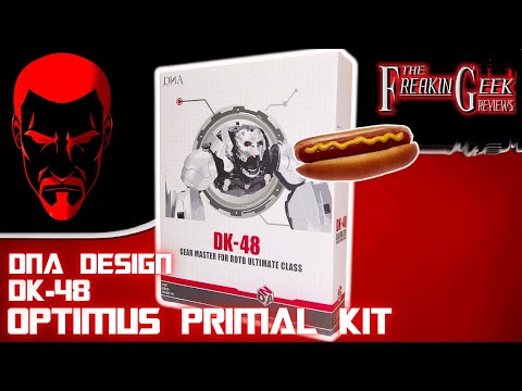 SHARP CHEDDAR!! DNA Design DK-48 OPTIMUS PRIMAL KIT: EmGo's Transformers Reviews N' Stuff