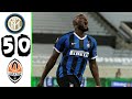 Inter vs Shakhtar Donetsk 5−0  -  Highlights & All Goals 2020 HD