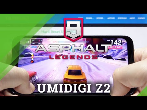 How Asphalt 9 works on Umidigi Z2 - Gaming Test