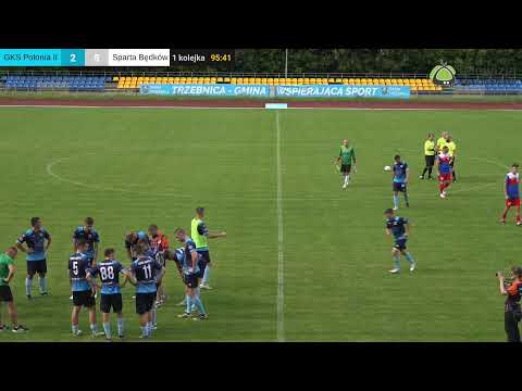 1 kolejka A Klasy Grupy 2 GKS Polonia Trzebnica vs. Sparta Będków