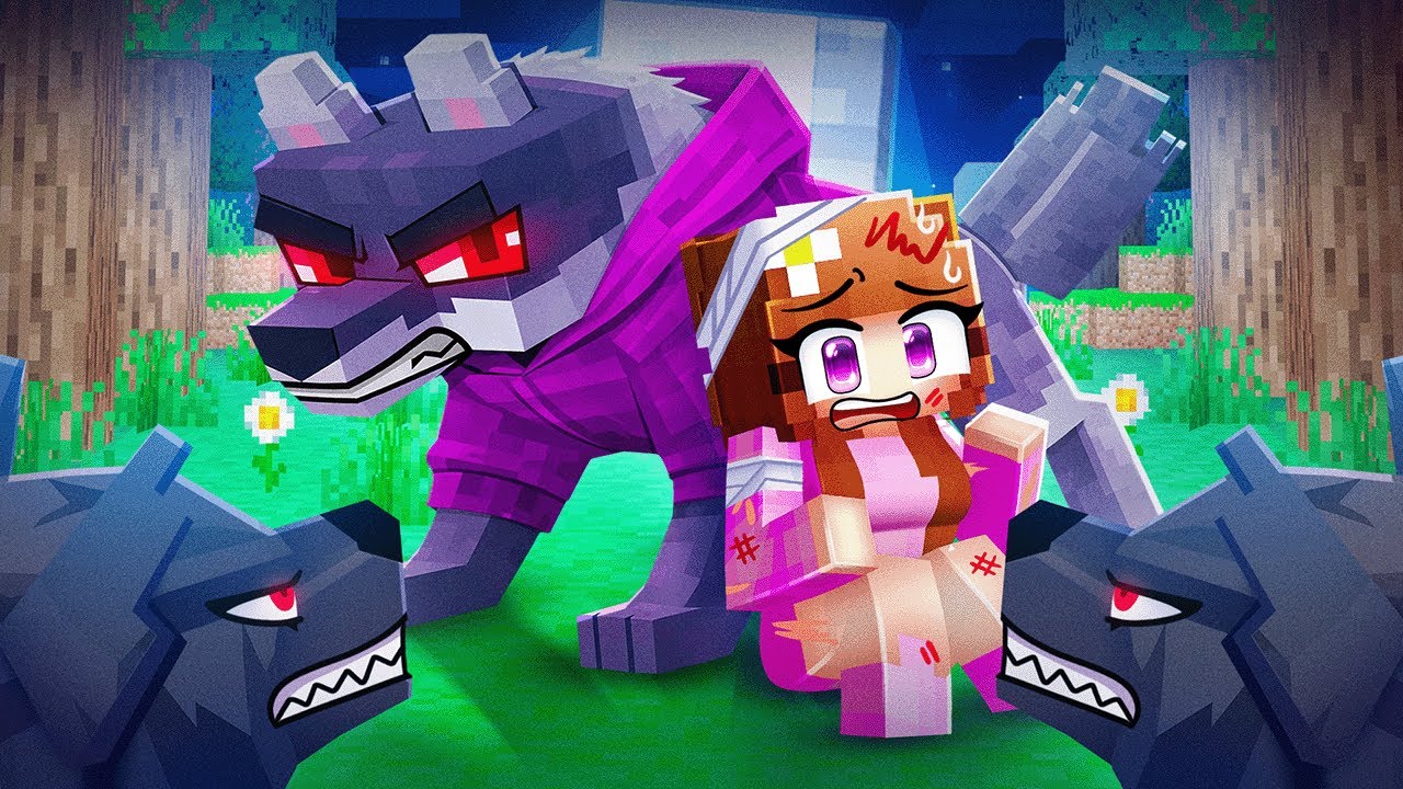 The ALPHA WOLF Dash Saved Anne in Minecraft!