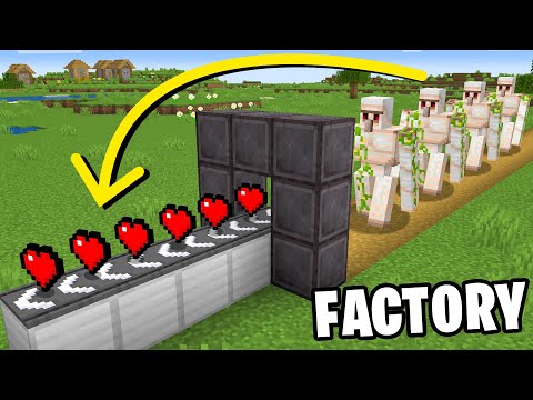 I Built an Immortal Iron Golem Factory in Minecraft