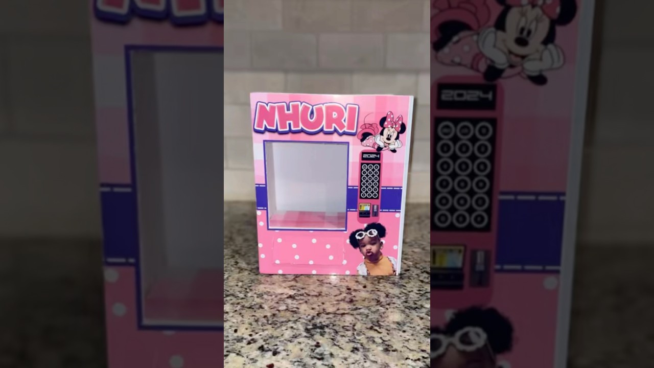 Vending Machine Craft #canvatemplates #vendingmachine  #etsyshop #alloccasions