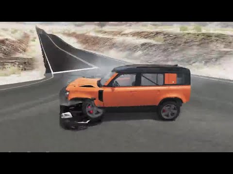 High Speed Traffic Car Crashes #22 - BeamNG Drive