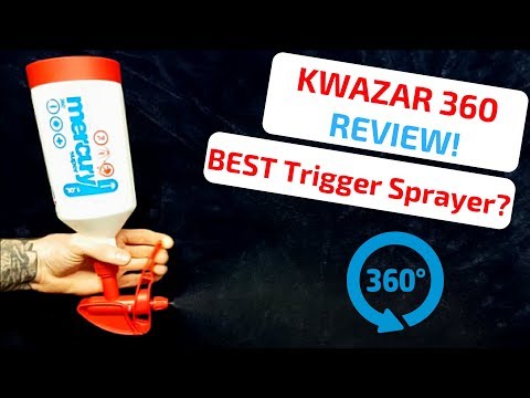 Kwazar Mercury Pro+ 360 Trigger Sprayer Review! Is this the BEST Trigger Sprayer EVER?!