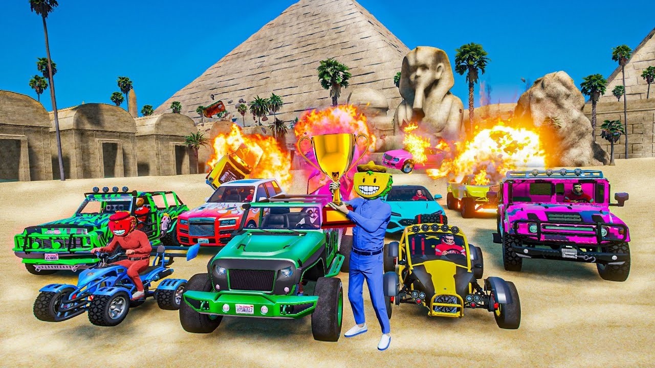 EL ÚLTIMO EXPLOTA CON COCHES ALEATORIOS! VICTORIA ULTRA ÉPICA!! - GTA 5 ONLINE