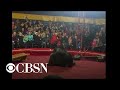 Bear attacks trainer at Russian circus show