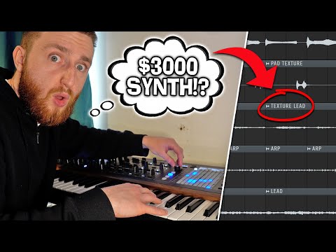 i bought a $3000 synth & made the craziest sample!?