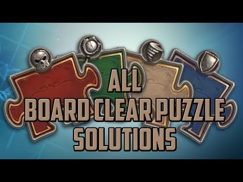 Board Clear Dr.Boom 1/4 Puzzle Solutions - Hearthstone Puzzle Labs