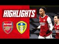 AUBA WITH A HAT-TRICK! | Arsenal vs Leeds (4-2) | Premier League