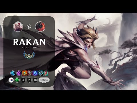 Rakan Top vs Aatrox - KR Challenger Patch 12.22