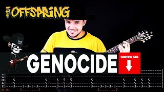 【THE OFFSPRING】[ Genocide ] cover by Masuka | LESSON | GUITAR TAB