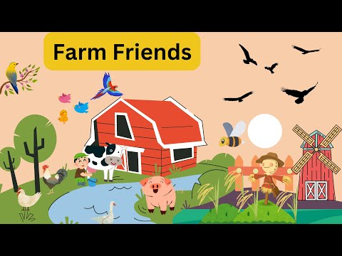 Farmyard Friends | Fun Kids Song About Farm Animals