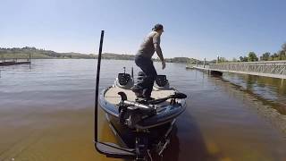 How to launch a Bass boat alone
