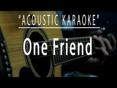 One friend - Dan Seals (Acoustic karaoke)