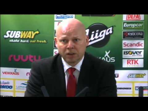 7.12.2013 SaiPa - JYP lehdistötilaisuus