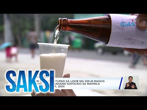 Liquor ban, ipatutupad sa loob ng 500-m radius ng lahat ng Simbahang Katoliko sa Maynila… Saksi